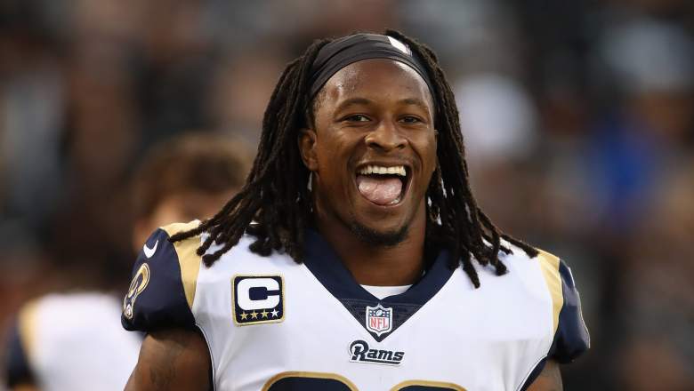 Falcons Rb Todd Gurley Chimes In On Trolling Of Rams New Uniforms