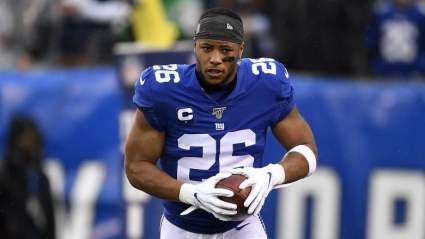 Giants’ Saquon Barkley Defies Gravity in Viral Clip [WATCH]