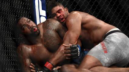 Walt Harris Gives Emotional Post-Fight Speech After UFC Loss [WATCH]