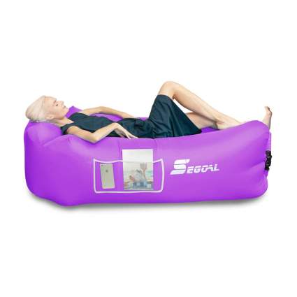 inflatable lounger sofa