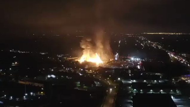 Minneapolis riots fire