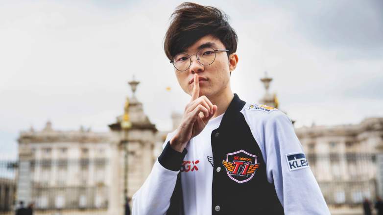 T1 Faker at 2019 LoL Worlds