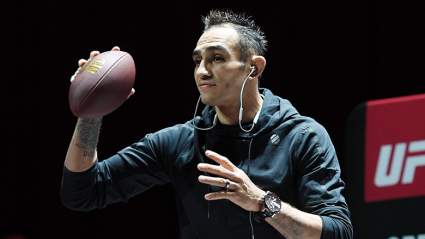 Epic Ninja Battle Unfolds as Tony Ferguson Looks On [WATCH]