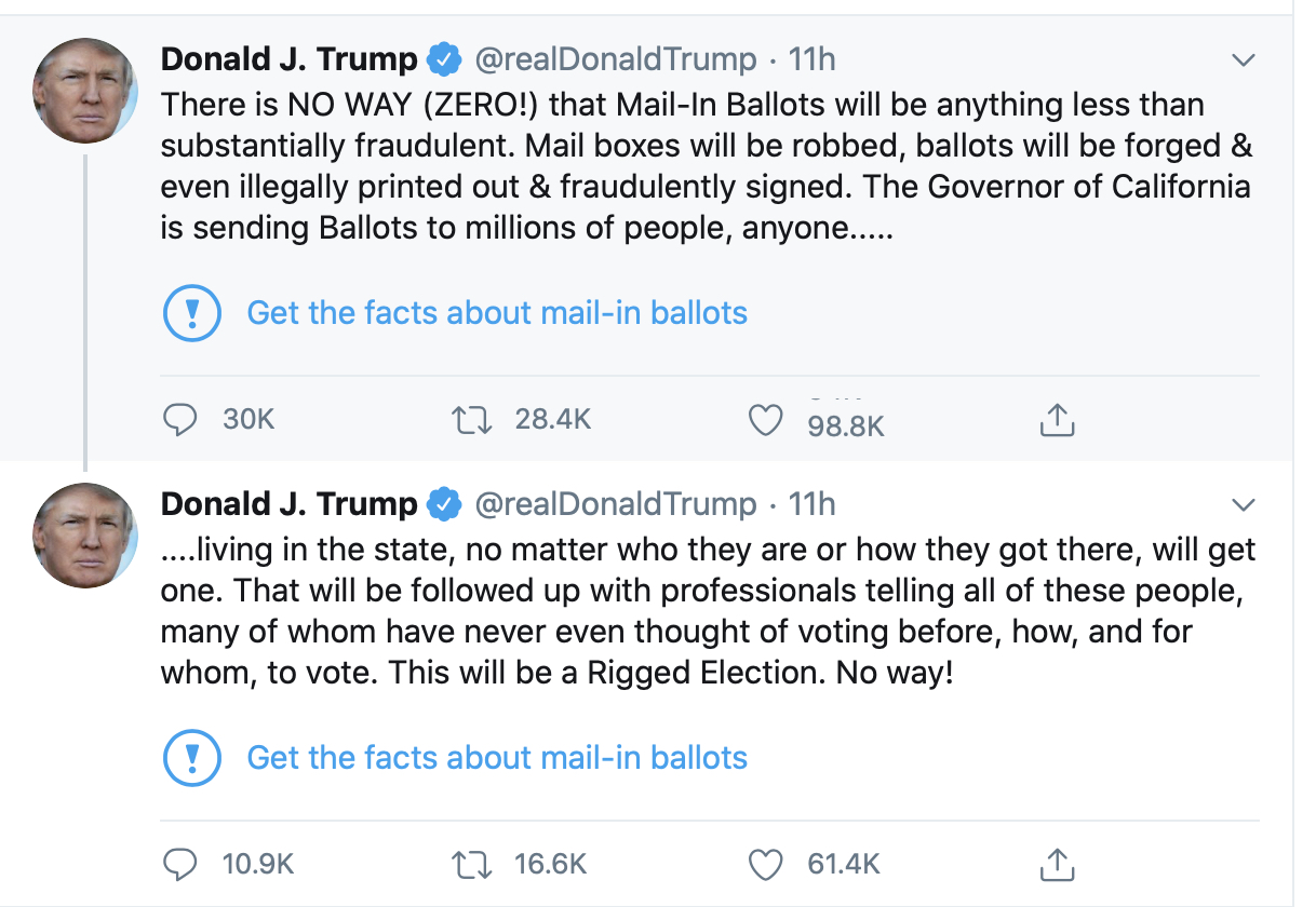 Trump Tweets He Won’t Allow Twitter to Stifle ‘Free Speech’ | Heavy.com