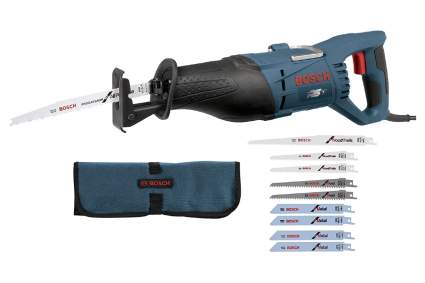 Bosch RS7 11-Amp Reciprocating Saw with Ten Blade Set