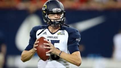 Giants New QB Flashes Big-Time Arm Talent in Highlight Reel [WATCH]
