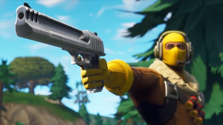 fortnite hand cannon water gun