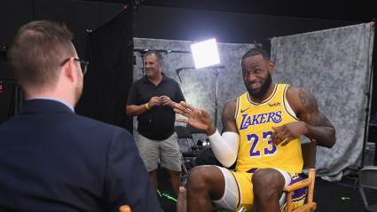 Lakers’ LeBron James Reveals Logo, Title of New ‘Space Jam’ Project