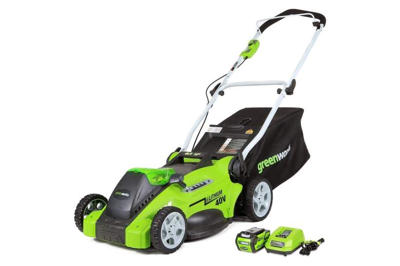 Greenworks G-MAX 16-Inch 40V Cordless Electric Lawn Mower