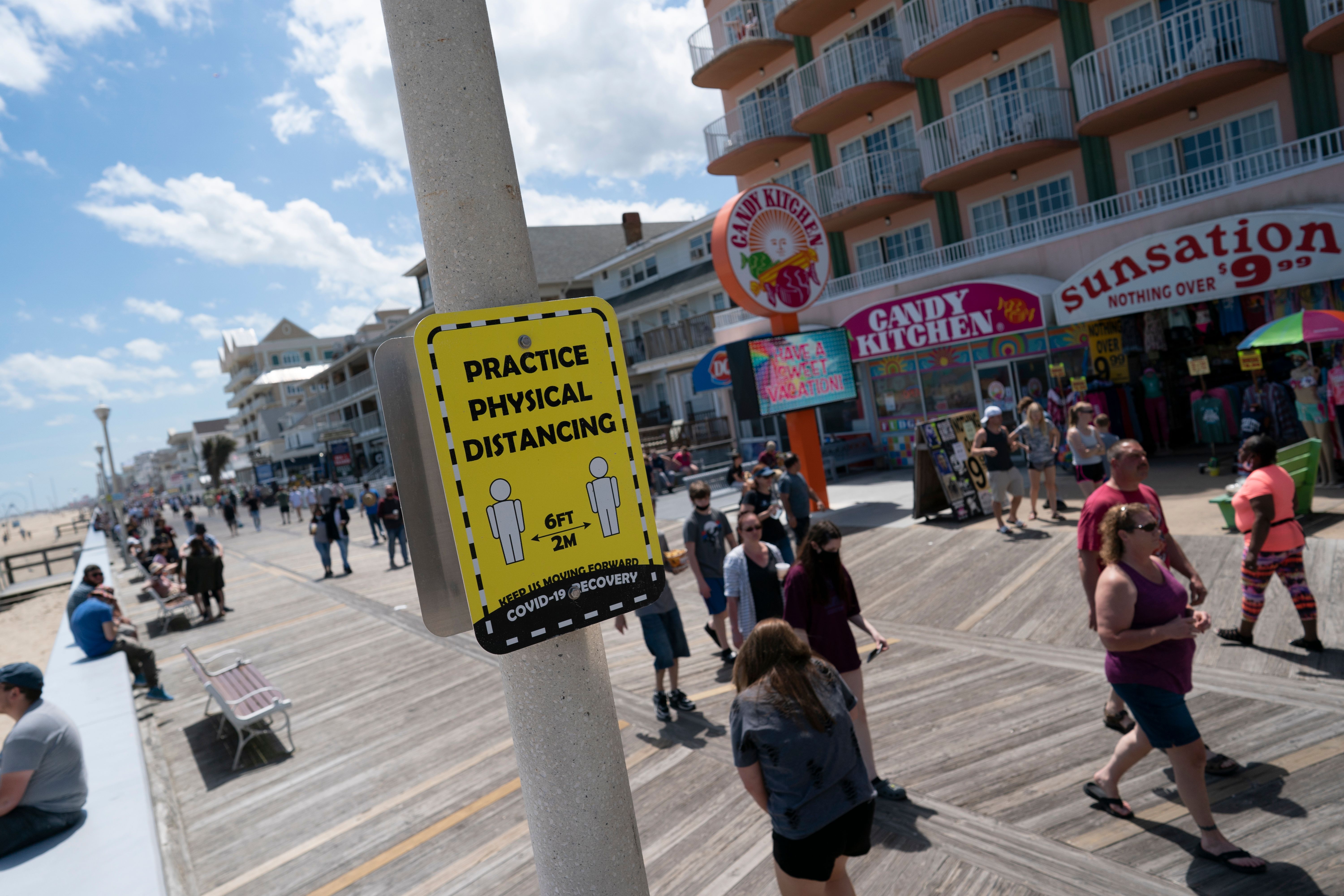 Ocean City Video Shows Packed Boardwalk for Memorial Day