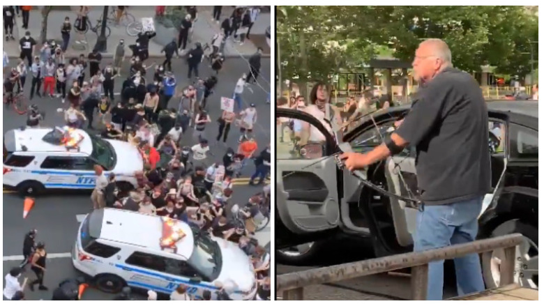viral videos protests riots
