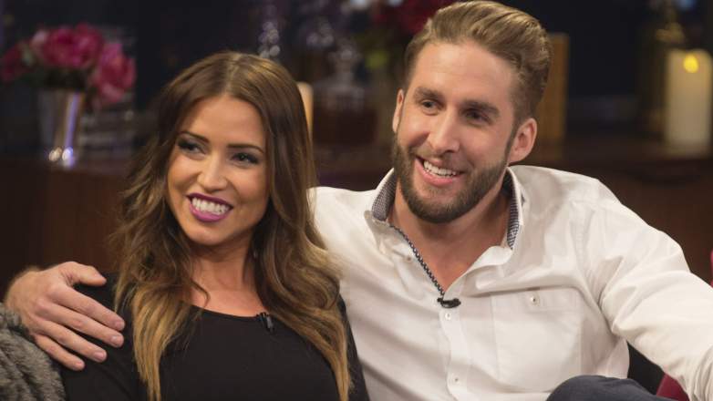 Kaitlyn Bristowe and Shawn Booth on the finale of their season of The Bachelorette.