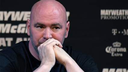 Dana White Sits Right Next to Illegal Streamer [LOOK]