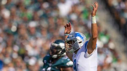 Matthew Stafford Throws With Lions Teammates at High School [LOOK]