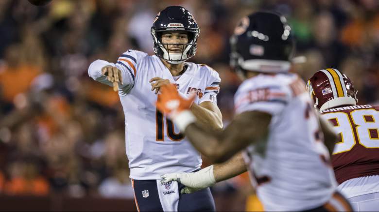 Chicago Bears practice sessions Trubisky Montgomery