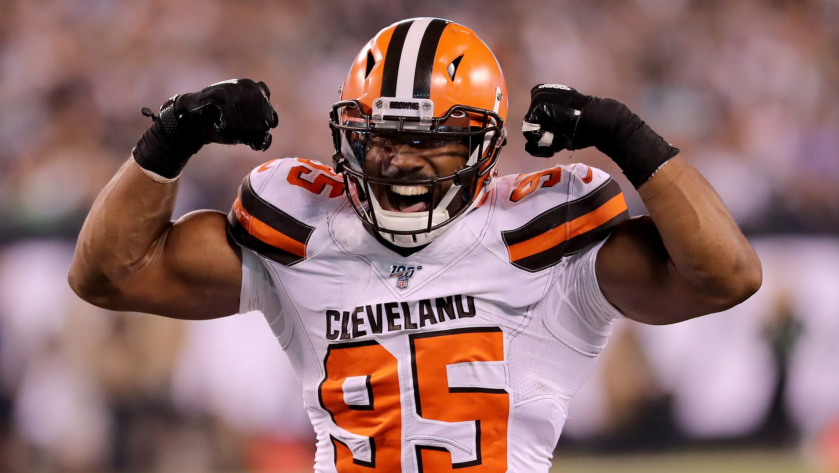Myles Garrett released from hospital after car crash Cleveland Browns  defensive end has nonlifethreatening injuries  NFL News  Sky Sports