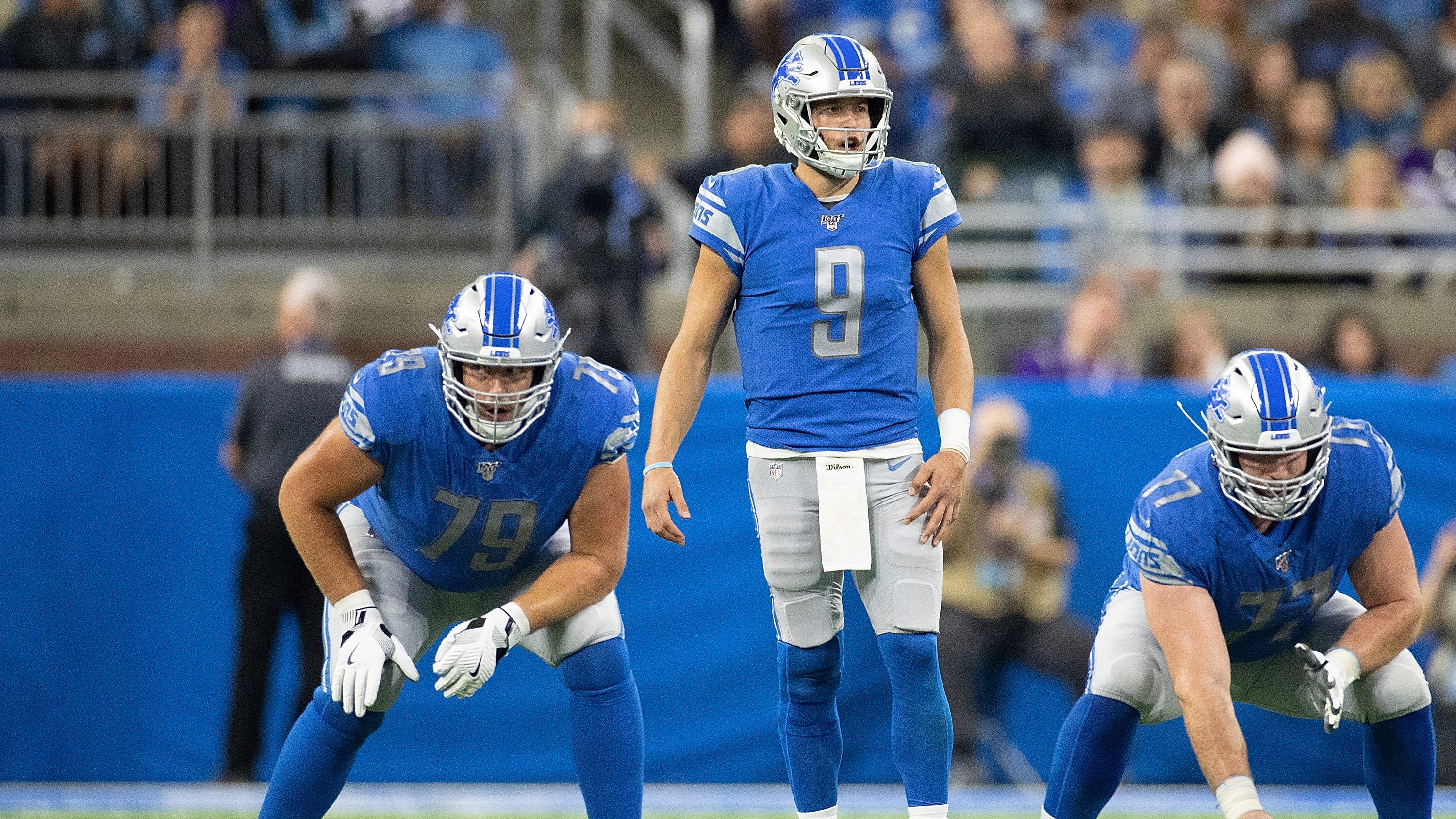 Lions Offensive Line Called Team’s Top Storyline in 2020