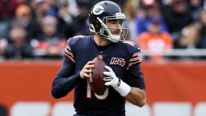 Bears QB Mitchell Trubisky Named Godfather to Teammate’s Baby [LOOK]