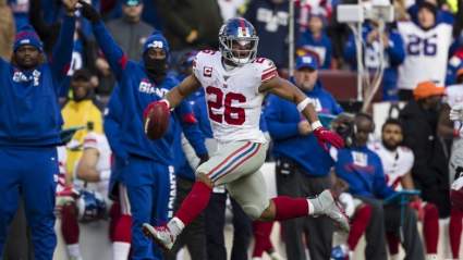 Tiki Barber Snubs Saquon Barkley in Choice of Top NFL RBs [WATCH]