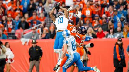 Lions’ Kenny Golladay NFL’s Surprising King of Amazing 2019 Stat