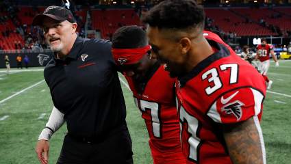Falcons Players, Dan Quinn, Thomas Dimitroff Peacefully Protest in Buckhead