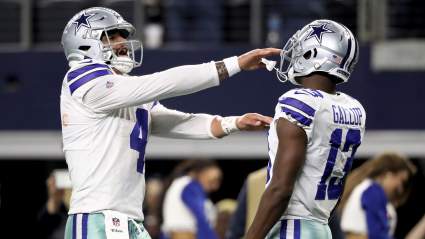 Cowboys QB Dak Prescott, WR Michael Gallup Led NFL in Unreal Category