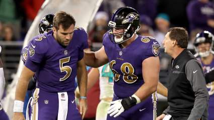 Ravens Offensive Lineman Makes Huge Stride in Injury Recovery