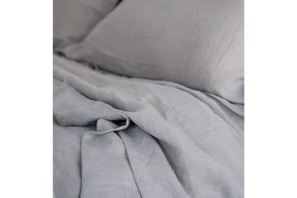 Grey bed sheets