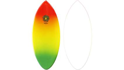 KONA SURF CO. Torpedo Epoxy Skimboard for Kids and Adults
