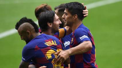 Lionel Messi Gets Creative With Genius Barcelona Free-Kick [WATCH]