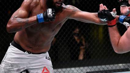 UFC Heavyweight Can’t Stop Crying After Stunning Win [WATCH]