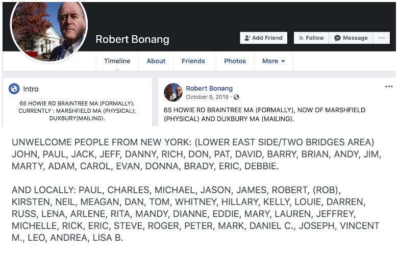 Robert Bonang facebook