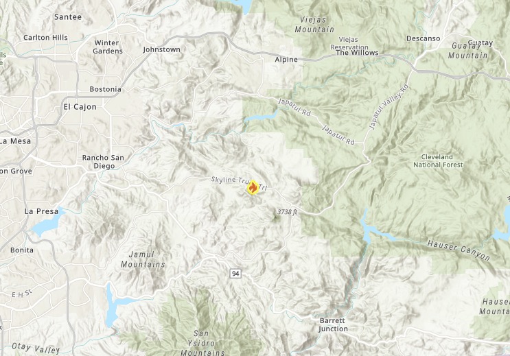 California Fire Map Near Me: Track Skyline Fire & More | Heavy.com