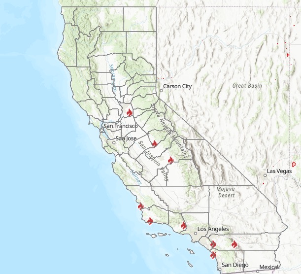 California Fire Map Near Me: Track the Avila Fire & More