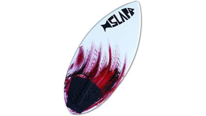 Slapfish Skimboards - Fiberglass & Carbon - Riders up to 200 lbs - 48" with Traction Deck Grip - Kids & Adults - 4 Colors