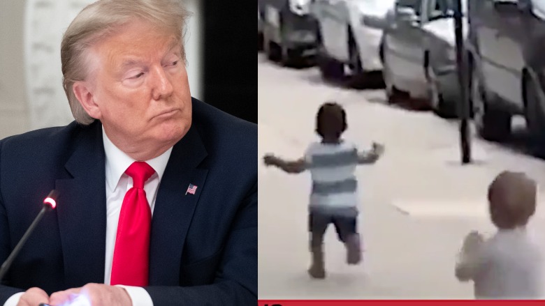 Trump racist baby video