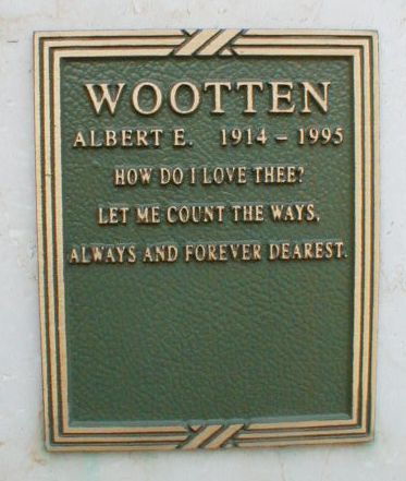 Albert Edward Wootten