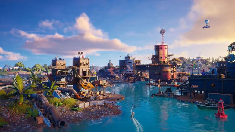 Fortnite Map Changes Water