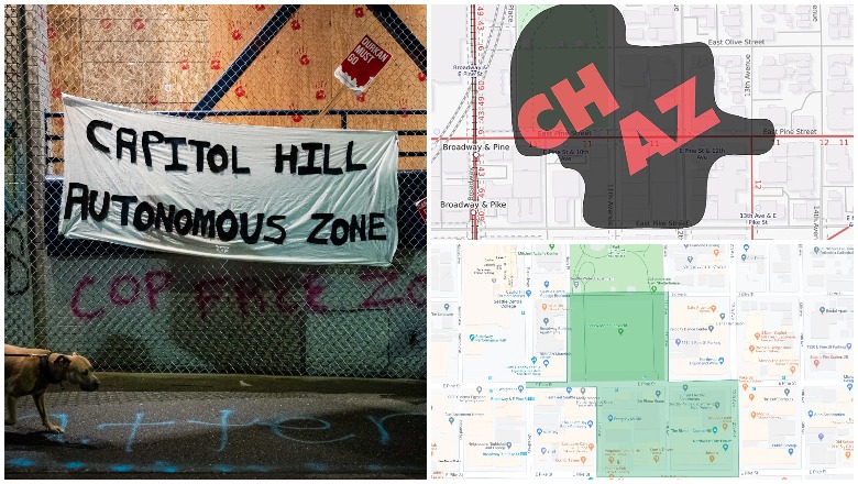 Seattle's Capitol Hill Autonomous Zone: CHAZ Maps & Photos