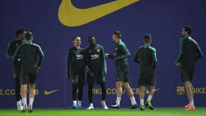 Barcelona Duo Winning Champions League Fitness Race