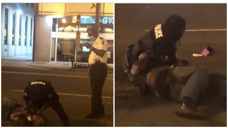 Watch Police ‘choke Black Man Near Cvs In Washington