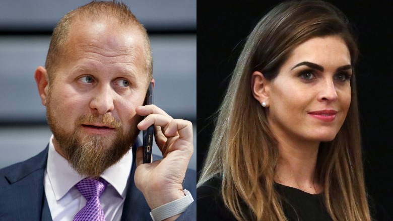 Brad Parscale and Hope Hicks comet pizza