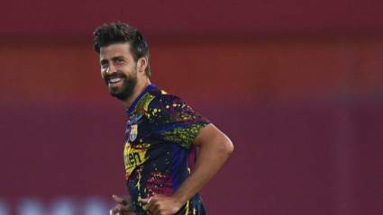 Barcelona’s Gerard Pique Shows Off His Wakesurfing Skills [WATCH]