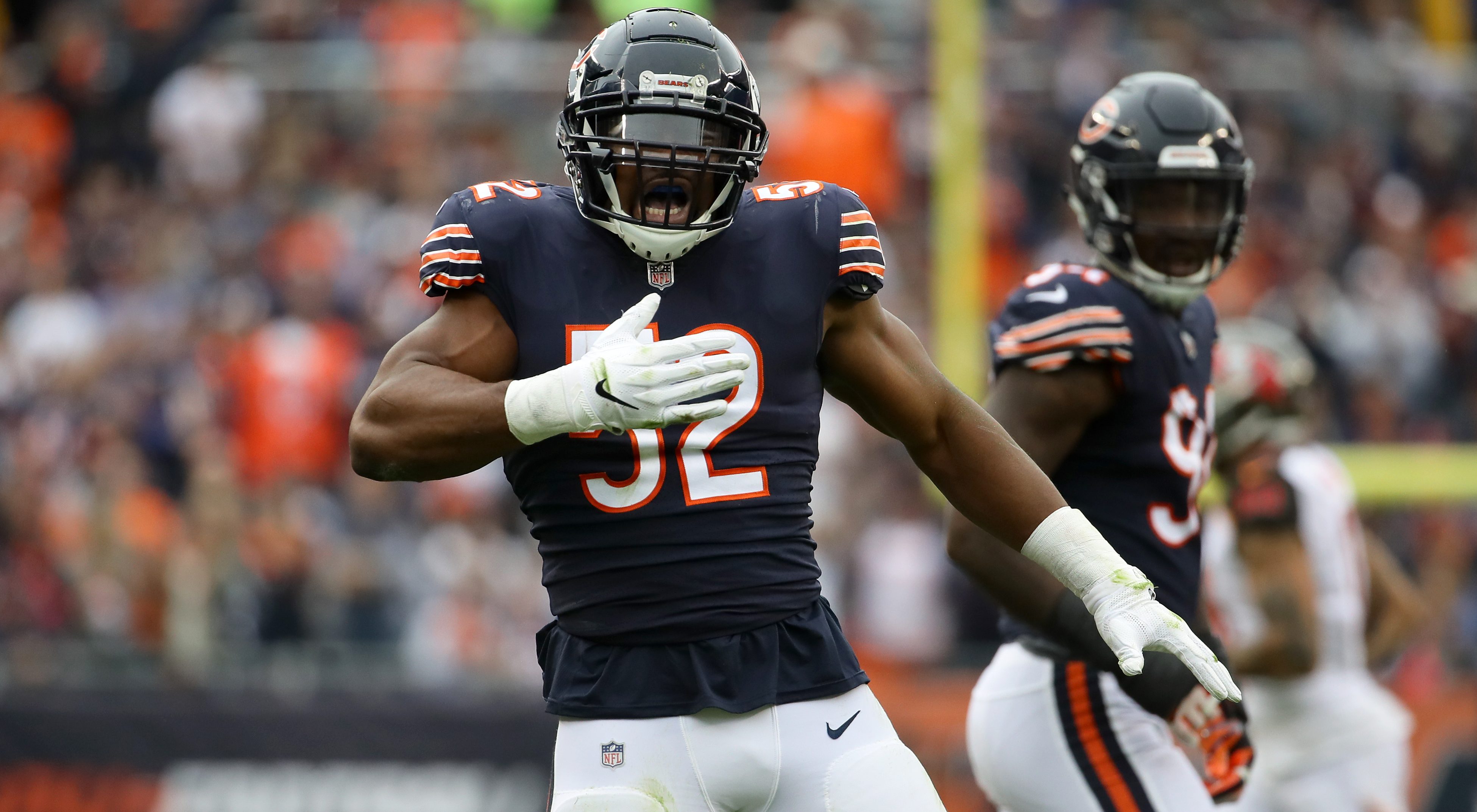 Chicago, Illinois, USA. 05th Sep, 2019. - Bears #52 Khalil Mack