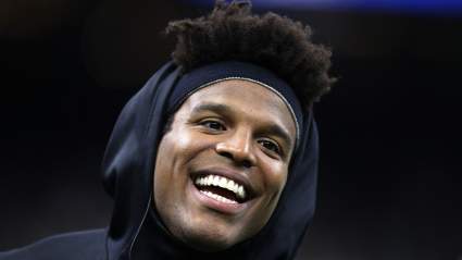 Cam Newton Works Out With Popular and Surprisingly Athletic Rapper