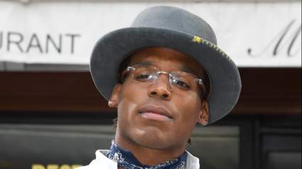 Cam Newton’s Outfit Draws Attention Upon Arriving in Foxborough