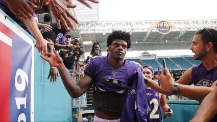 Ravens’ Lamar Jackson Reports For Training Camp in Style [WATCH]
