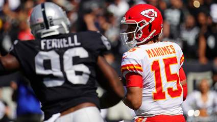 Raiders Defender Has Perfect Reaction to Patrick Mahomes’ New Contract