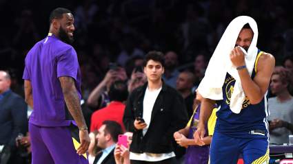 LeBron James Reacts to Son Bronny’s Comments on Steph Curry