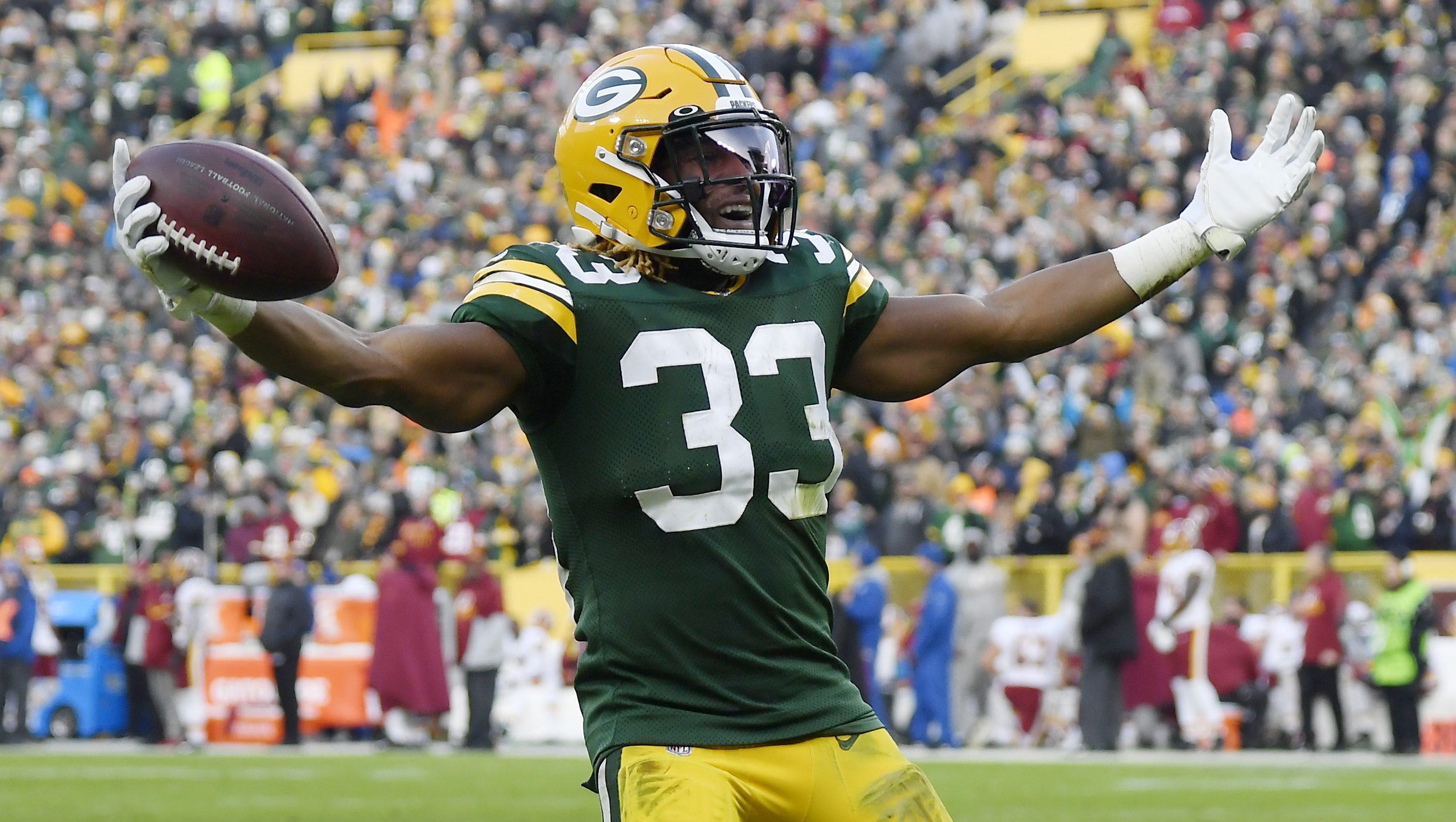 Packers’ Aaron Jones Fires Back After Snub On NFL RB Rankings | Heavy.com